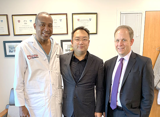 Kevin Xu Was Invited to Visit Obama Foundation and University of Chicago Medical Center