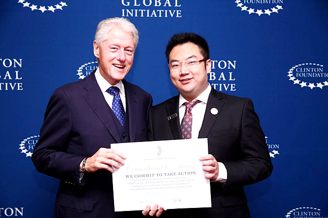 美宝集团_40名中国医生与克林顿的共同承诺