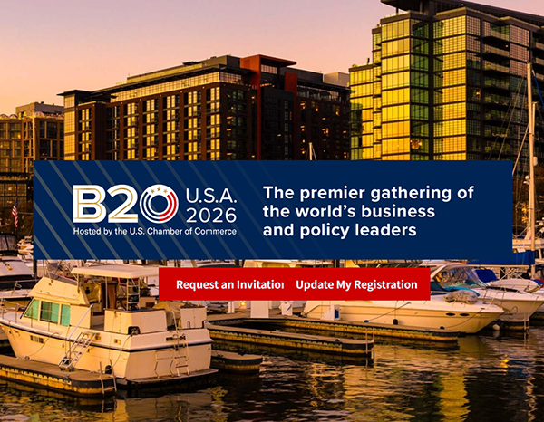 B20 USA 2026峰会官网公布合作伙伴名单 美宝集团与全球知名企业共同亮相